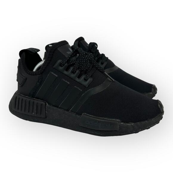 Adidas NMD R1 Pharell Black Future FX8777 Big Kid size 5 Womens 7 - Picture 1 of 11